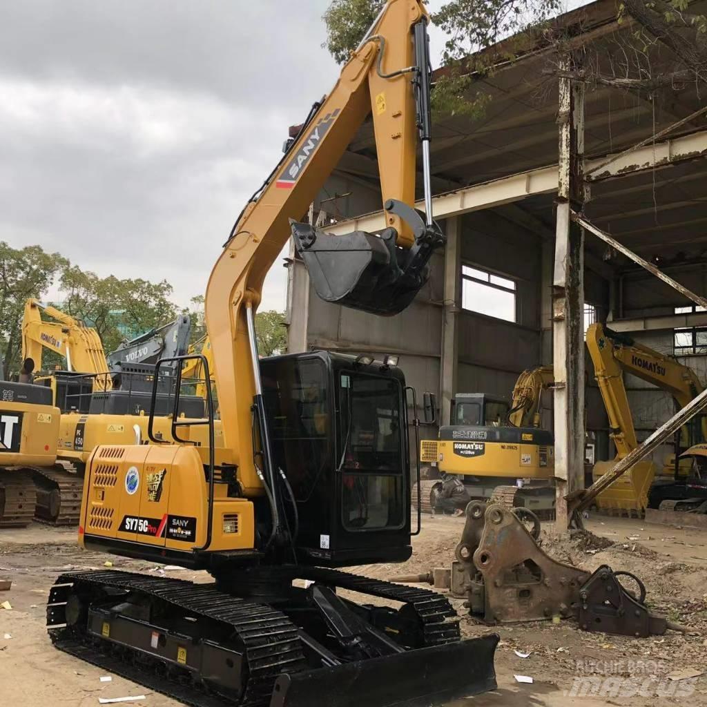 Sany SY 75 Crawler excavators