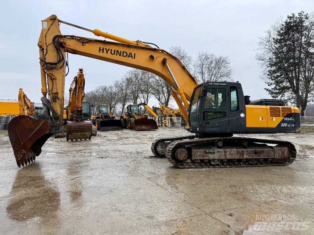 Hyundai R320LC-7A Crawler excavators