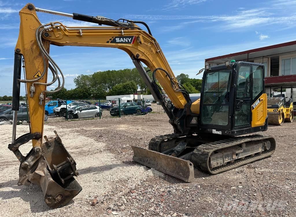 Sany SY 80 U Mini excavators  7t - 12t