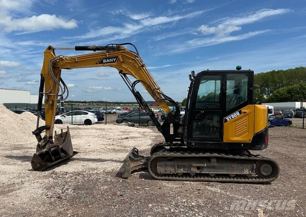 Sany SY 80 U Mini excavators  7t - 12t