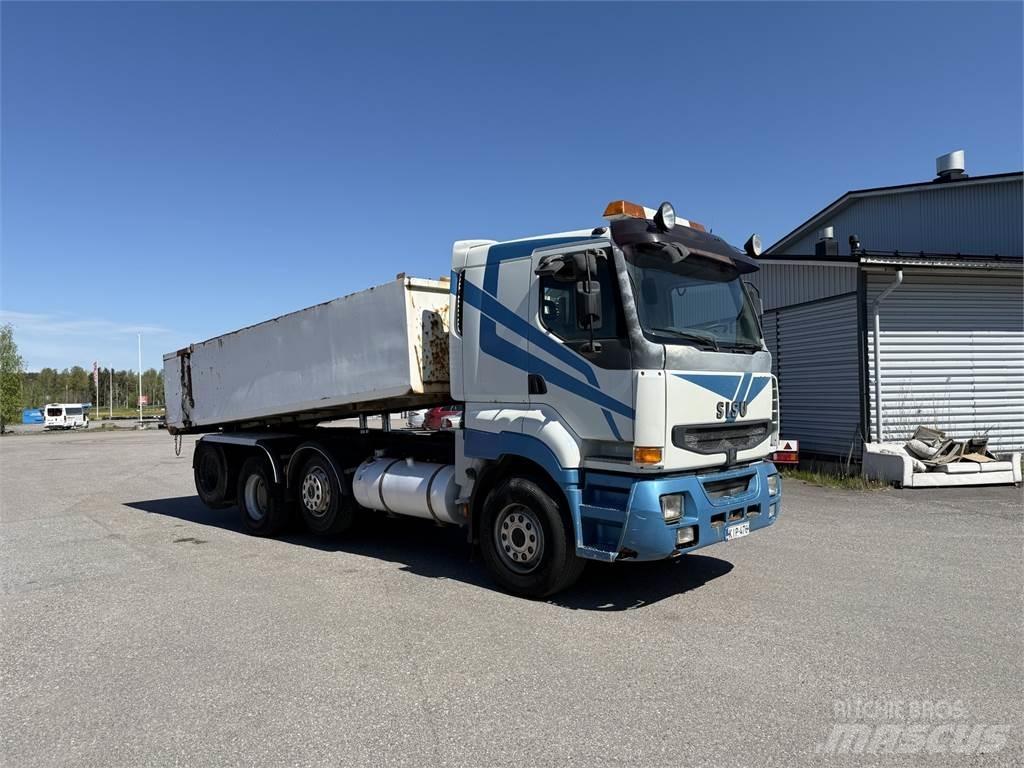 Sisu E12M 8x2 Tipper trucks