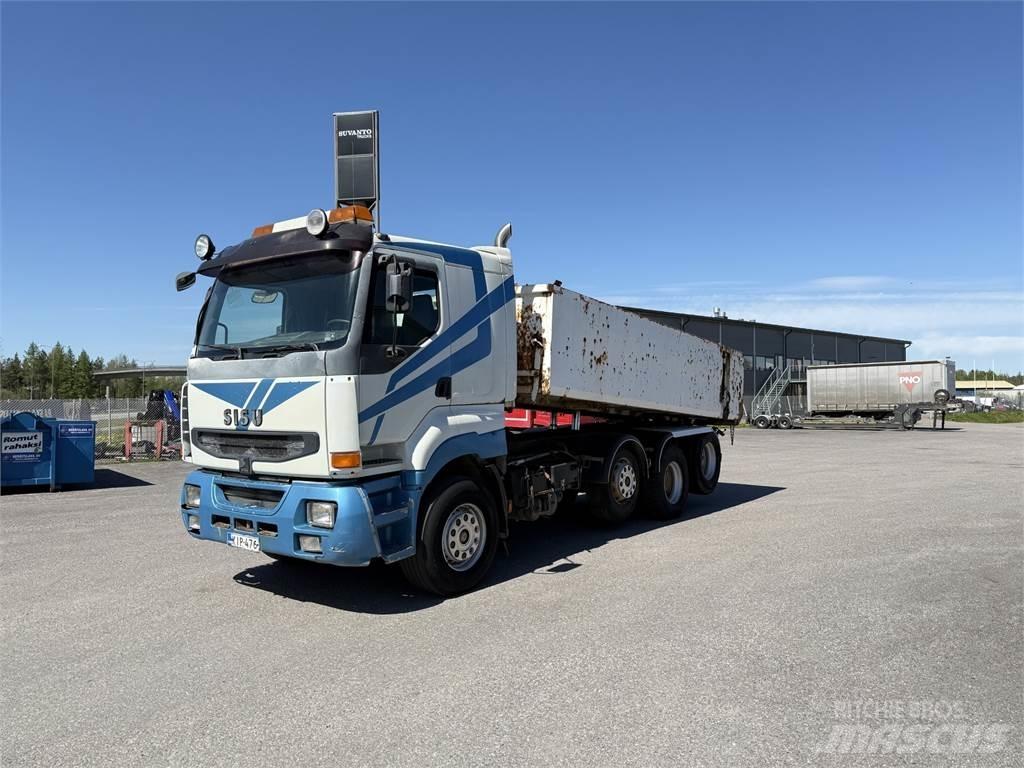 Sisu E12M 8x2 Tipper trucks