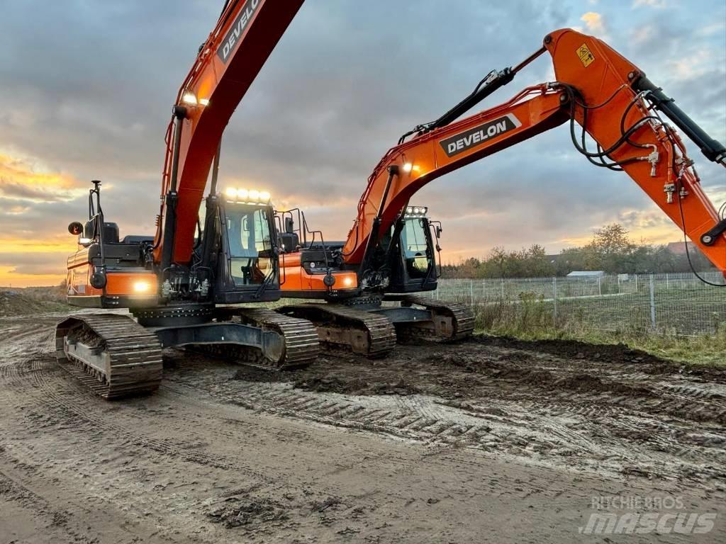 Doosan DX 255 Crawler excavators