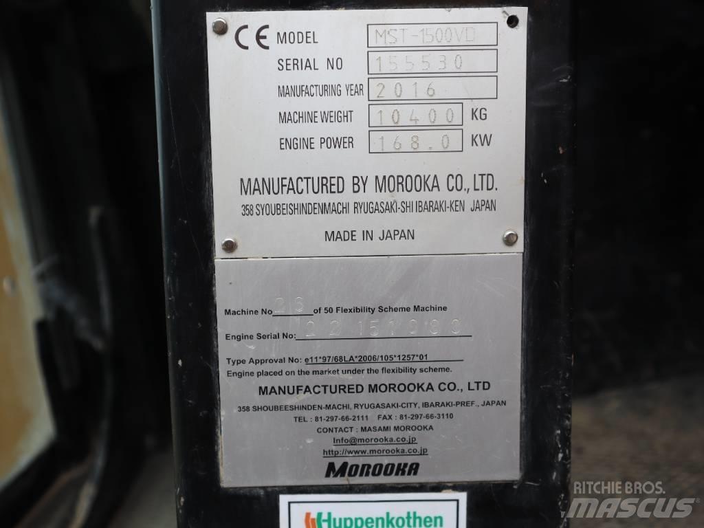 Morooka MST 1500 V D Tracked dumpers