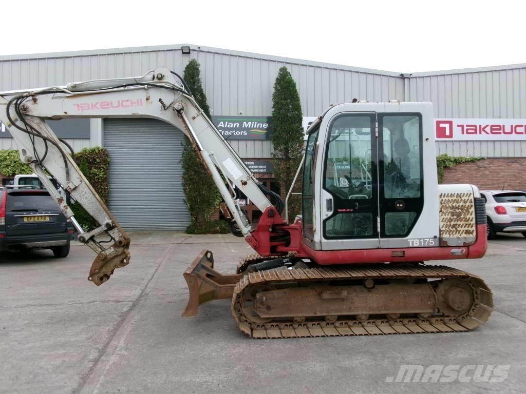 Takeuchi TB 175 Mini excavators  7t - 12t