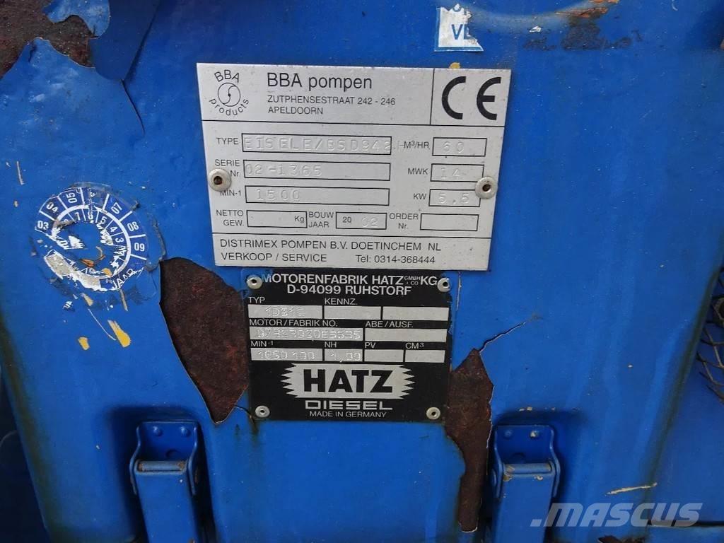 BBA EISELE BSD942H Waterpumps