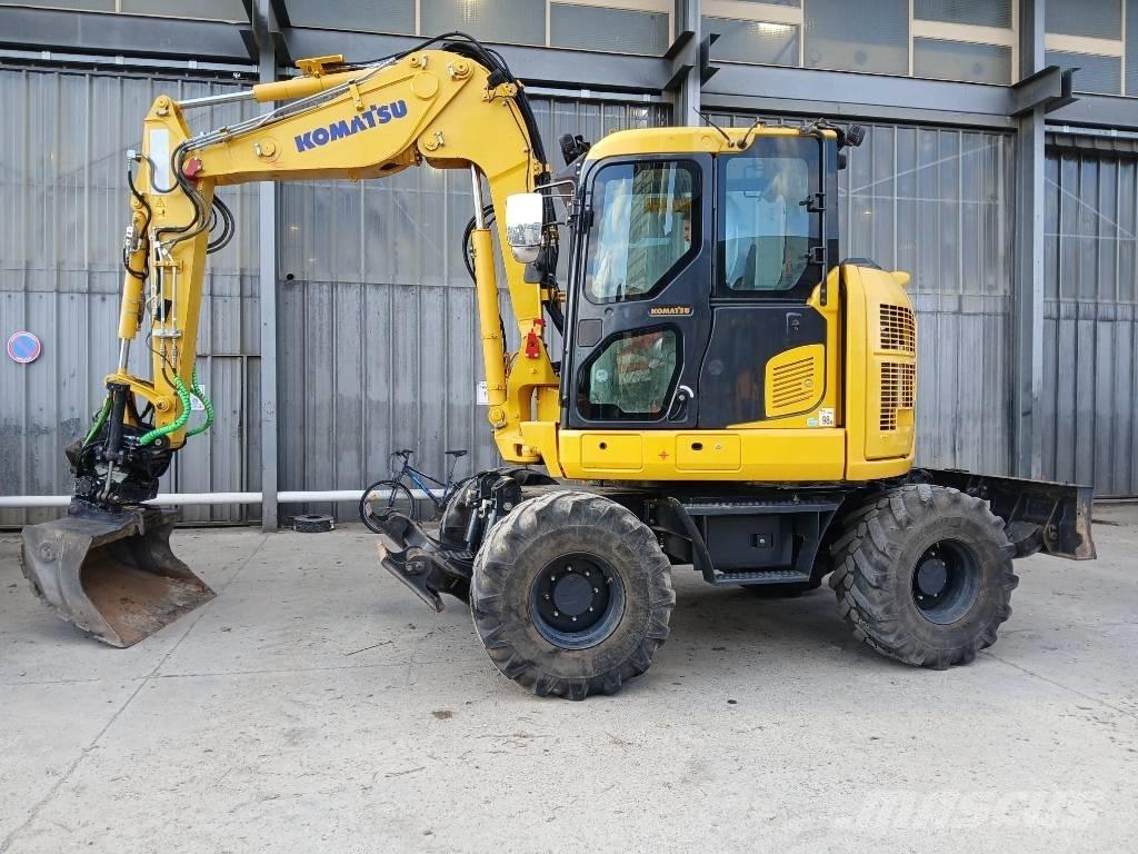 Komatsu PW 98 MR-11 Wheeled excavators