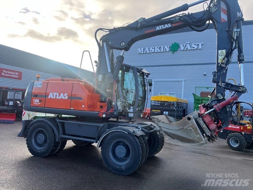 Atlas 160 W Wheeled excavators