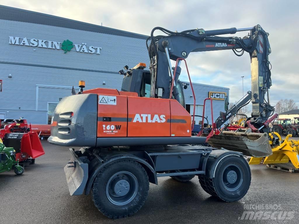 Atlas 160 W Wheeled excavators