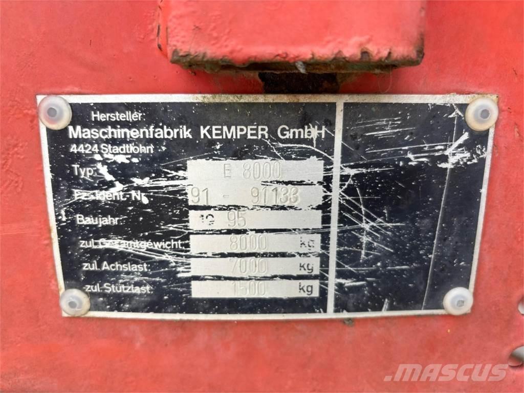 Kemper E 8000 Manure spreaders