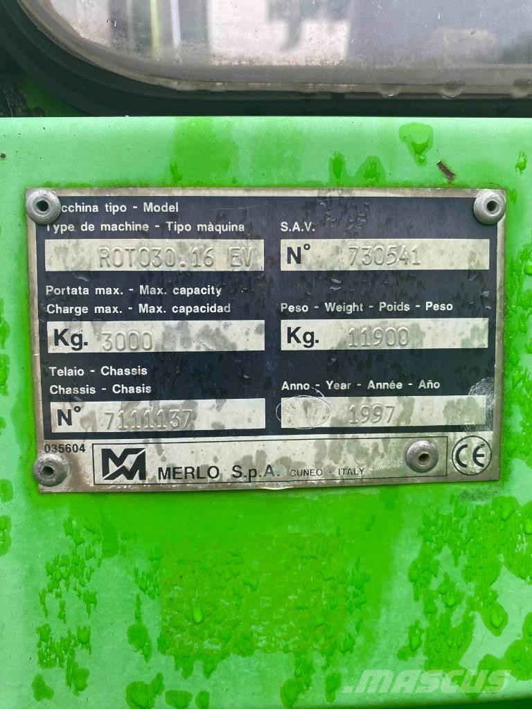Merlo Roto 30.16 EV Telescopic handlers