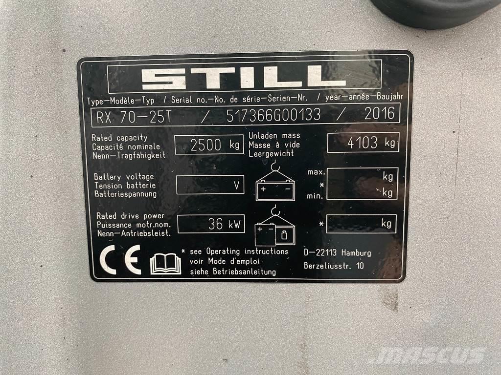 Still RX70-25T LPG trucks