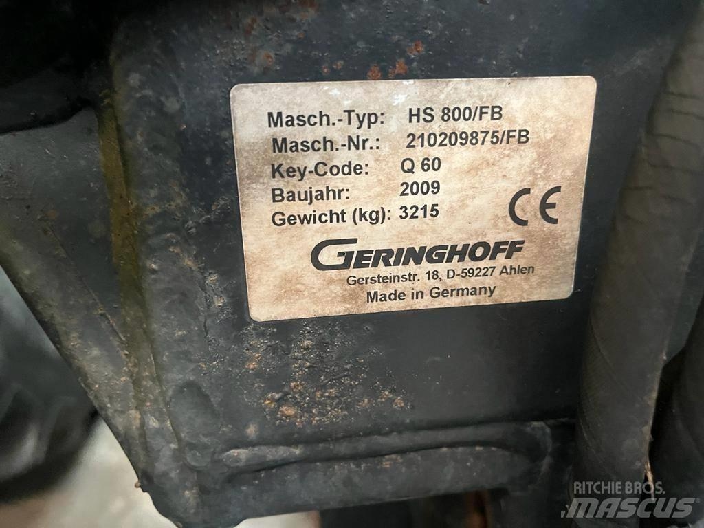Geringhoff HS 800/FB Combine harvester heads