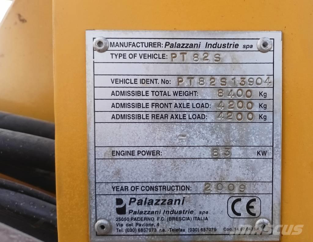 Palazzani PT82 Telescopic wheel loaders