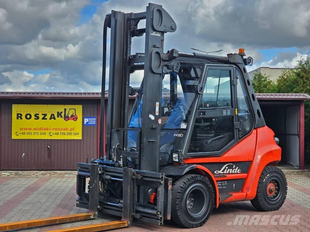 Linde H80D-02 Diesel trucks