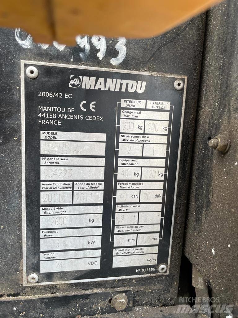Manitou 100 VJR Used Personnel lifts and access elevators