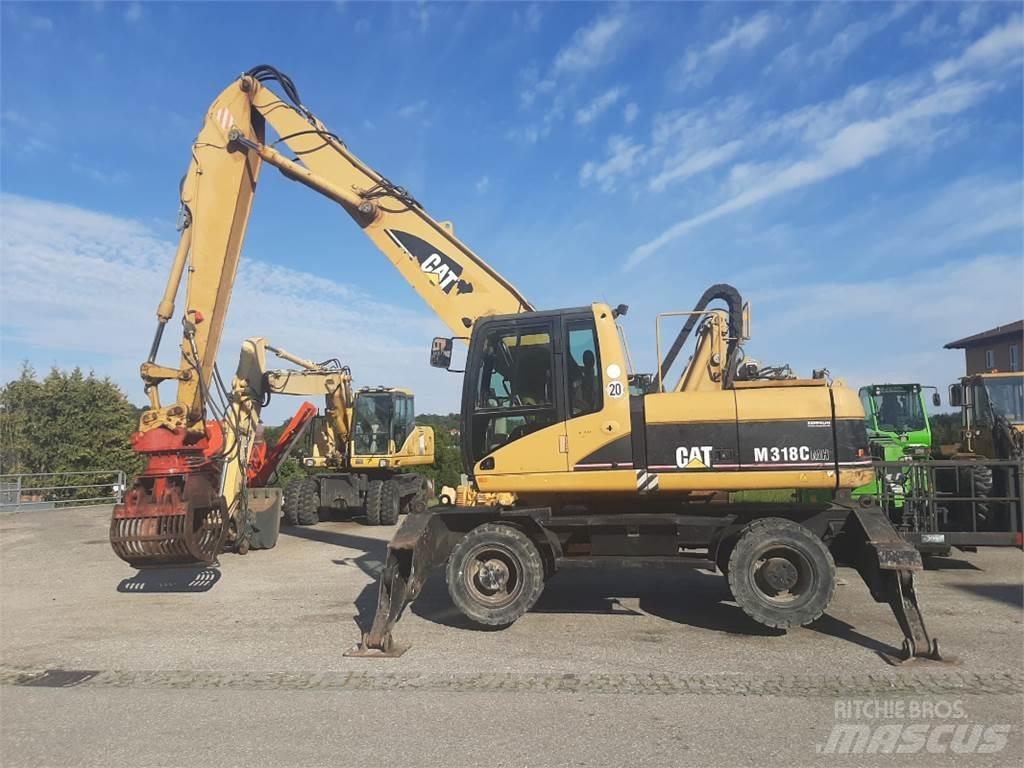 CAT M318C MH Wheeled excavators