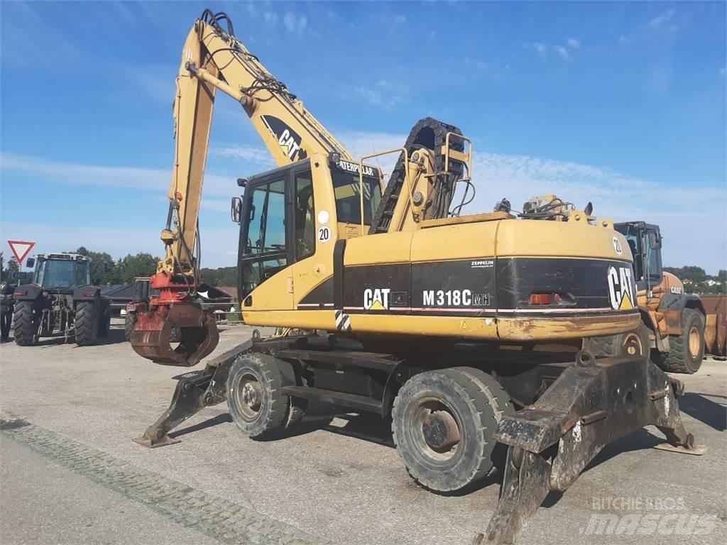 CAT M318C MH Wheeled excavators