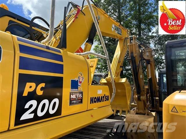 Komatsu PC 200-8 Crawler excavators