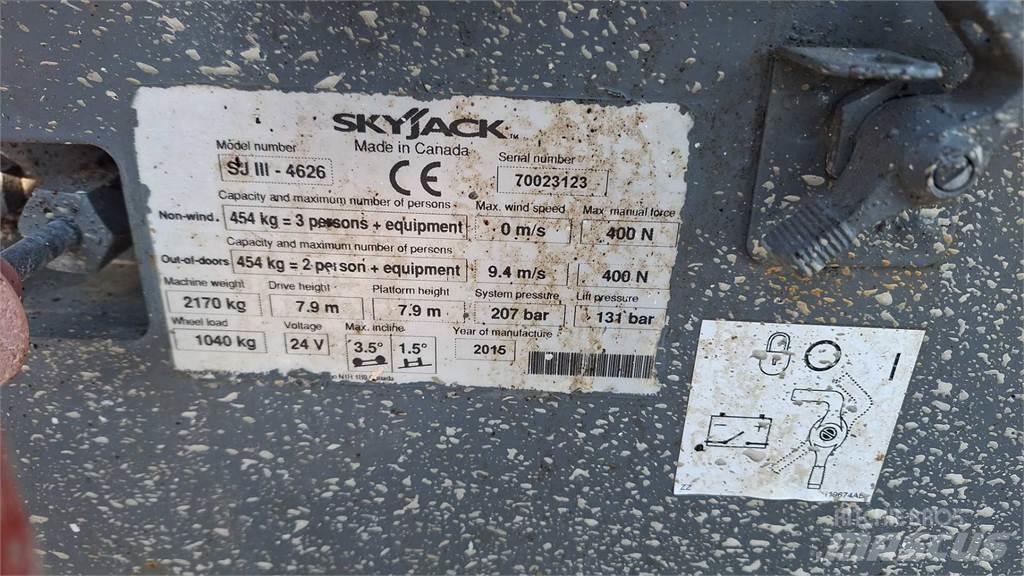 SkyJack SJIII4626 Scissor lifts