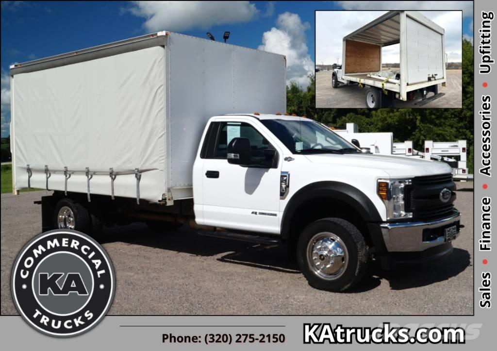 Ford F 450 XL SD Curtain sider trucks