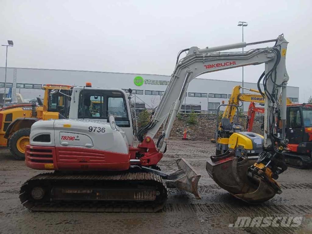 Takeuchi TB 290 Mini excavators  7t - 12t