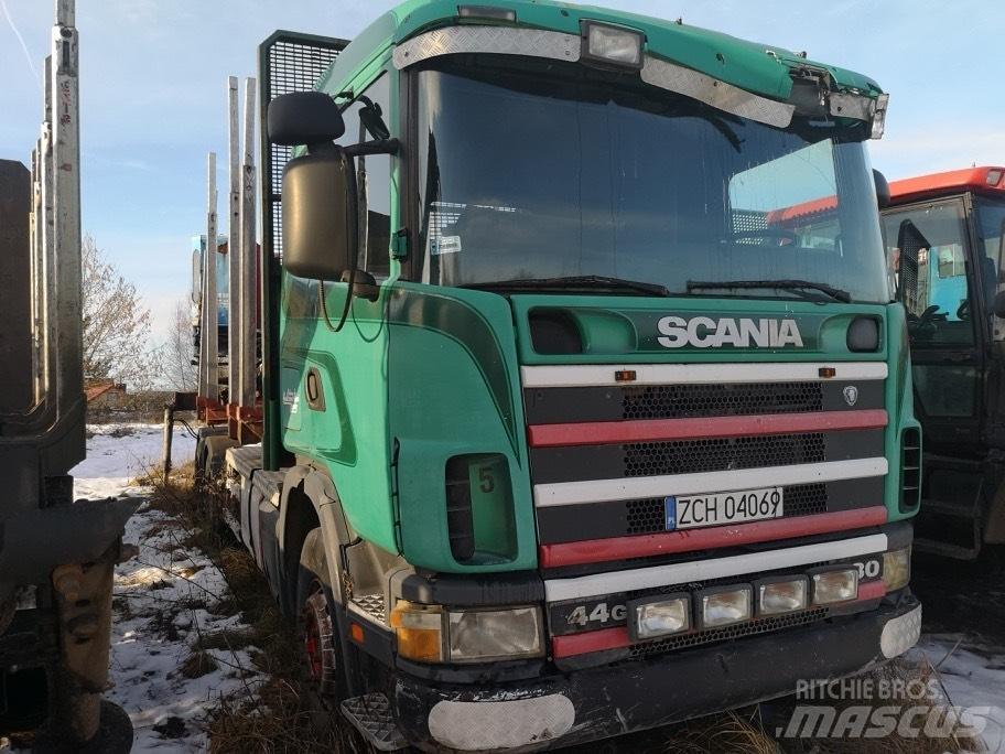 Scania 144 G Truck mounted cranes