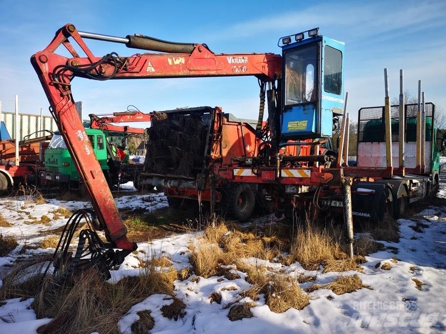 Scania 144 G Truck mounted cranes