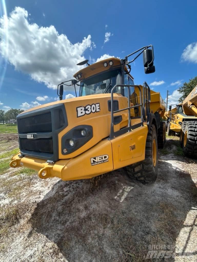 Bell B30E Articulated Haulers