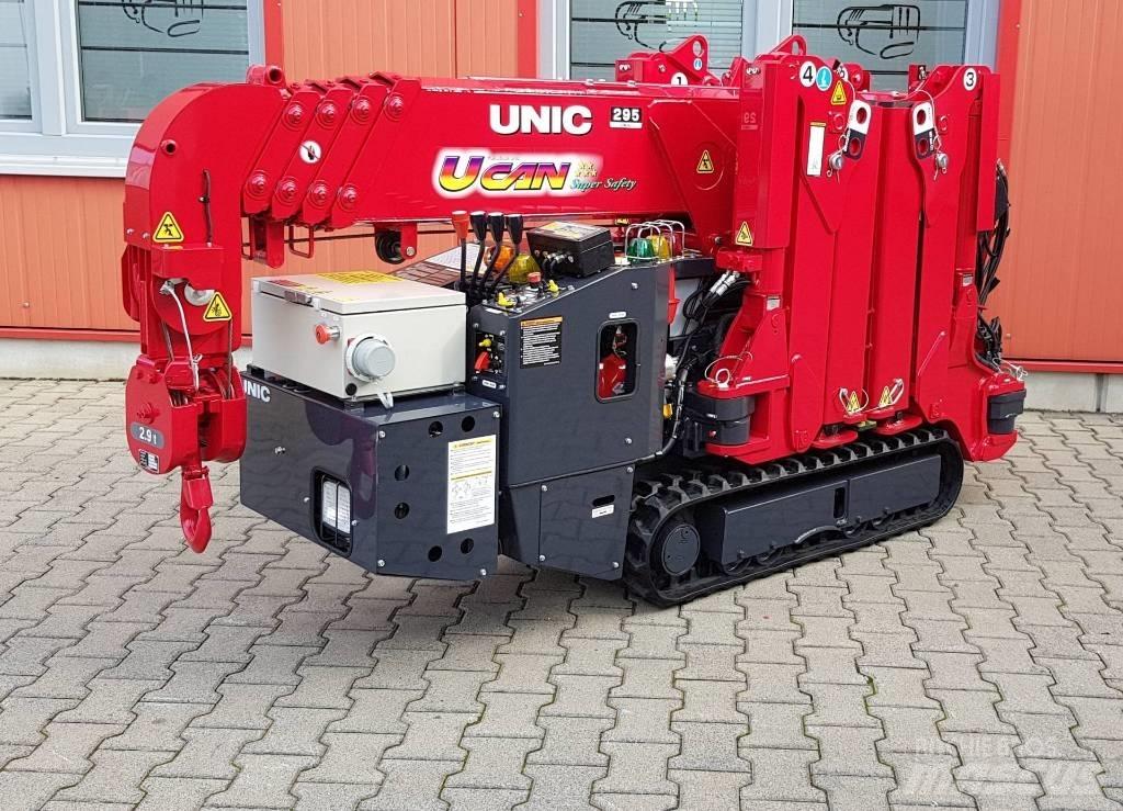 Unic URW-295 Track mounted cranes