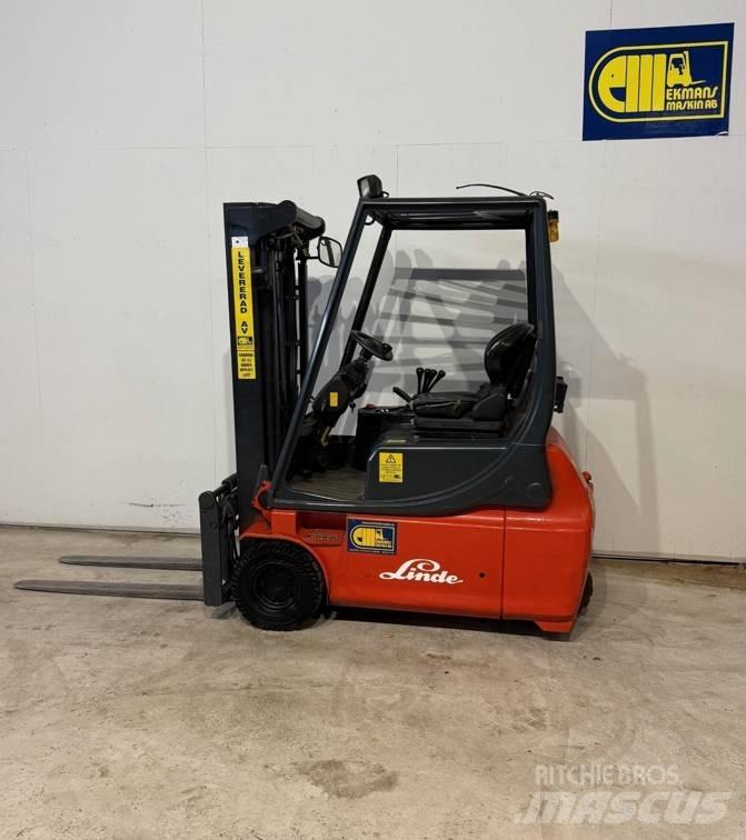 Linde truck E16 Electric forklift trucks