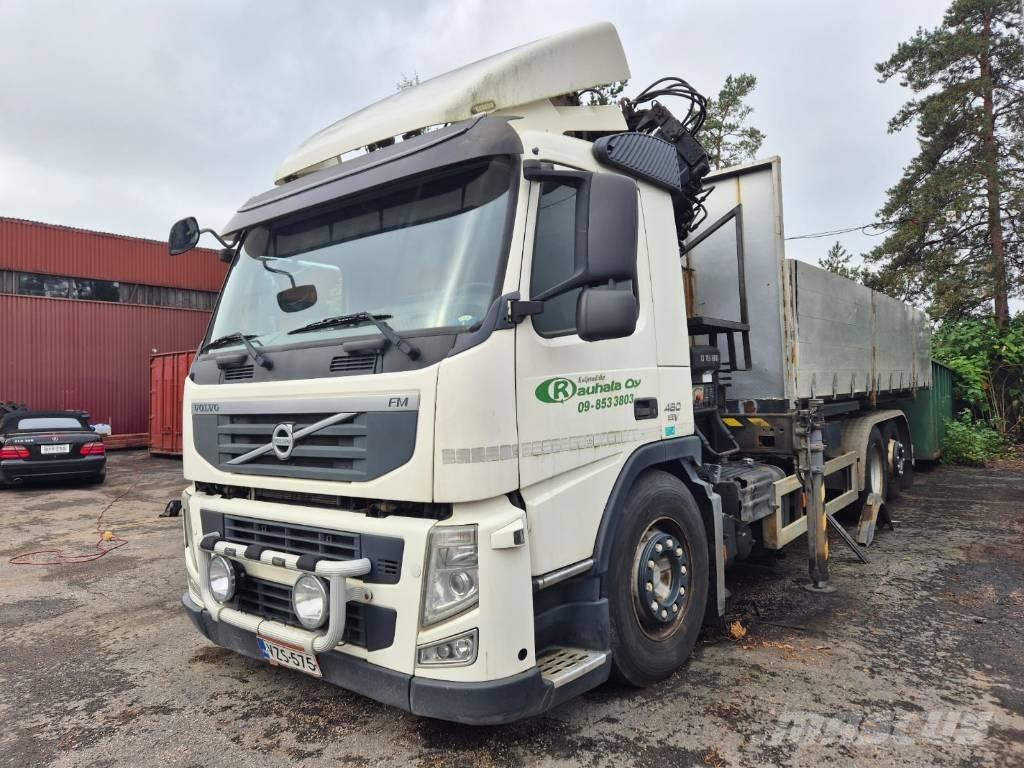 Volvo FM 460 Truck mounted cranes