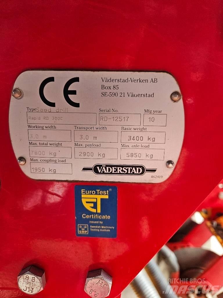 Väderstad Rapid300C Combination drills