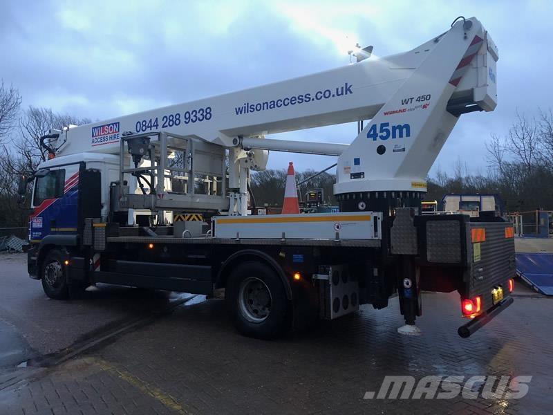 Wumag T450 Truck mounted platforms
