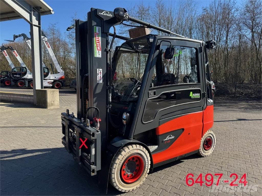 Linde E 45 HL 600 Electric forklift trucks