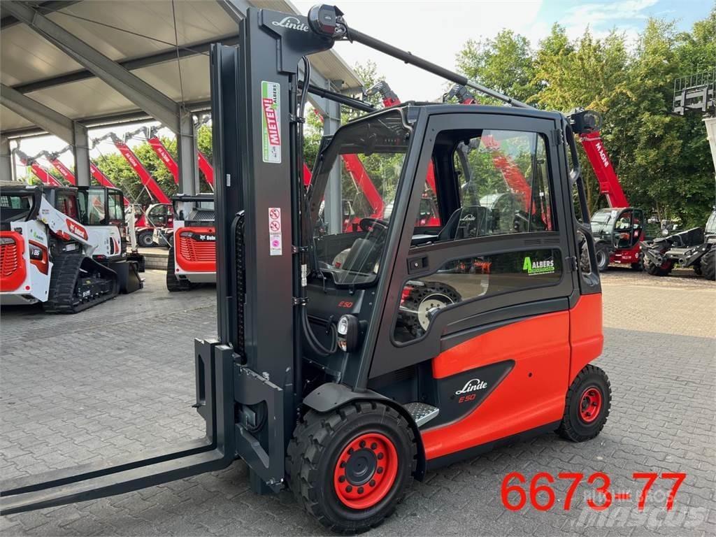 Linde E 50 HL Electric forklift trucks