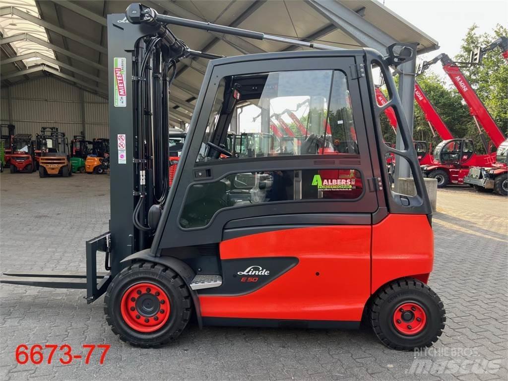 Linde E 50 HL Electric forklift trucks