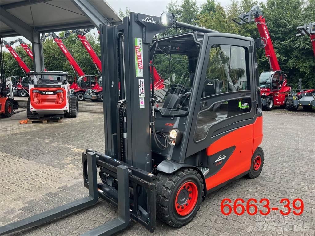 Linde E 50 HL 01 Electric forklift trucks