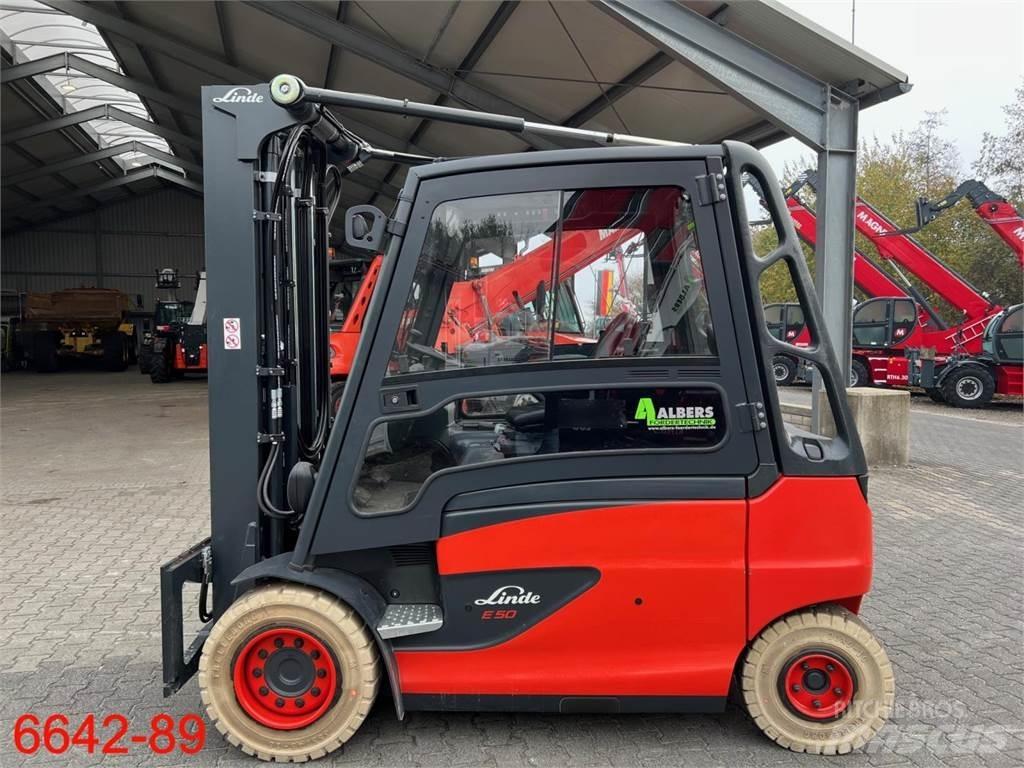 Linde E 50 HL 01 Electric forklift trucks