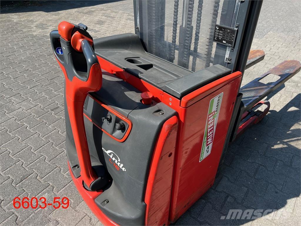 Linde L 16 i Pedestrian stacker