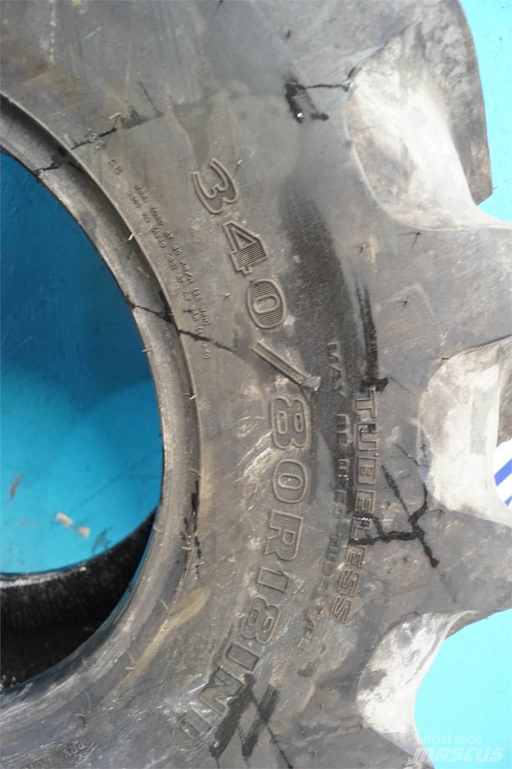  18 340/80R18 Tyres, wheels and rims