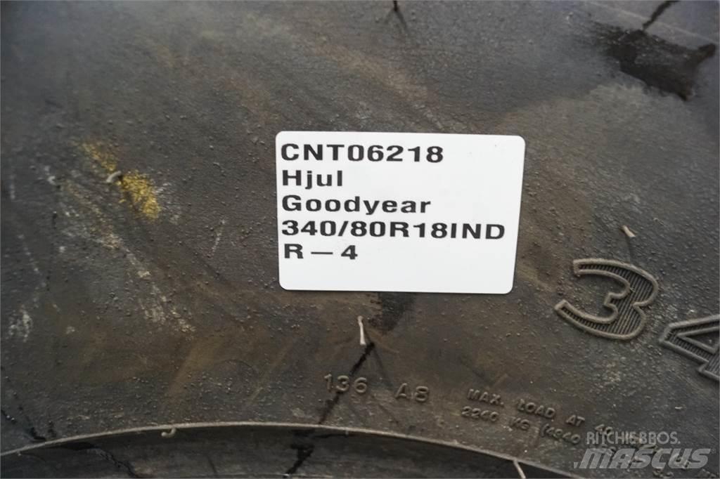  18 340/80R18 Tyres, wheels and rims