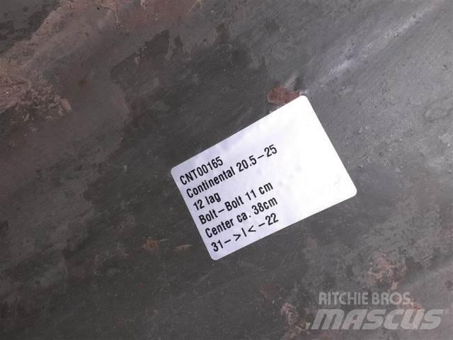  25 20.5-25 Tyres, wheels and rims