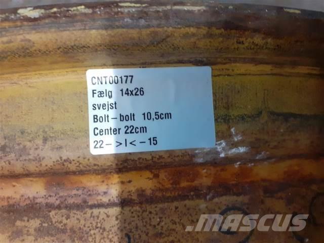  26'' 14x26 Tyres, wheels and rims