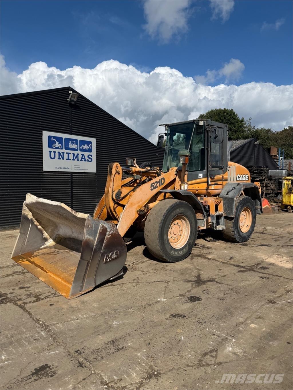 CASE 521D Wheel loaders