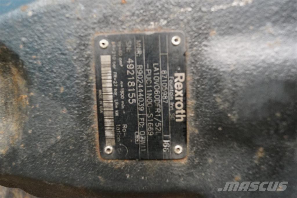 CASE 8010 Hydraulics