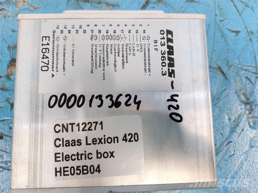 CLAAS Lexion 420 Electronics