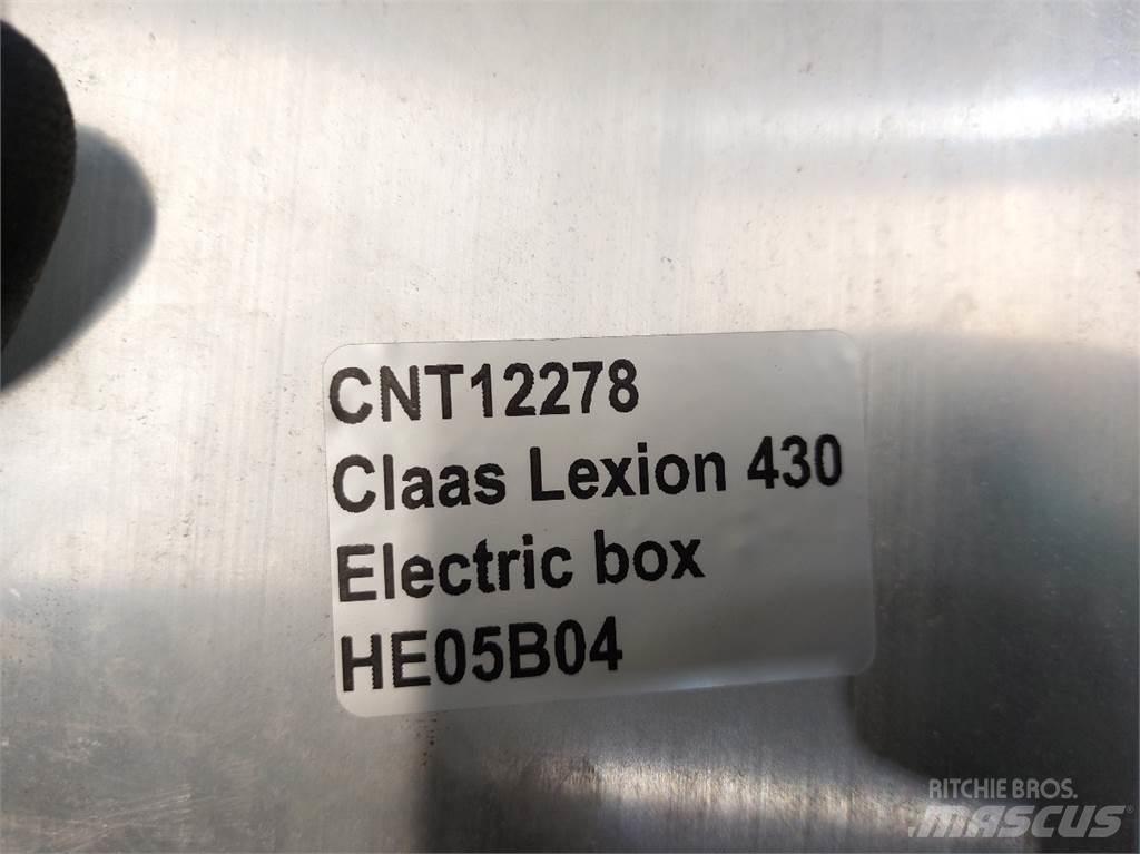 CLAAS Lexion 430 Electronics