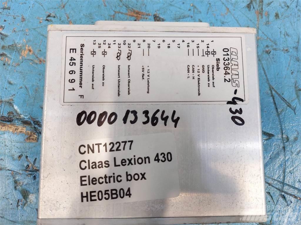 CLAAS Lexion 430 Electronics