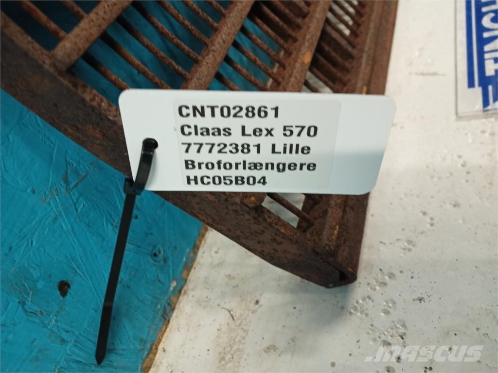 CLAAS Lexion 570 Combine harvester accessories